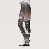 Vintages Muskelauto Leggings (Links)