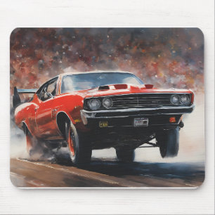 Vintages Muskelauto Mousepad