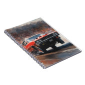 Vintages Muskelauto Notizblock (Rechte Seite)