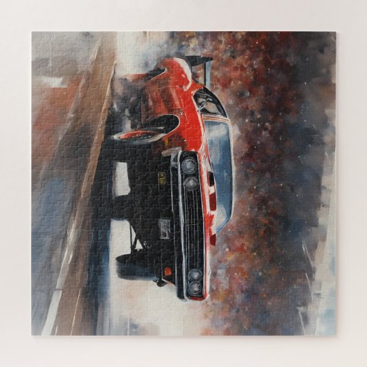 Vintages Muskelauto Puzzle (Horizontal)