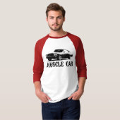 Vintages Muskelauto T-Shirt (Vorne ganz)