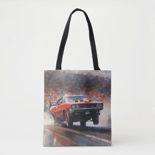Vintages Muskelauto Tasche (Vorderseite)