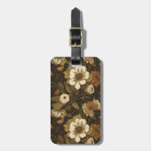 Vintages Muster (1) Gepäckanhänger (Vorderseite vertikal)