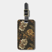 Vintages Muster (2) Gepäckanhänger (Vorderseite vertikal)