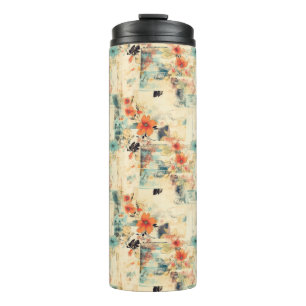 Vintages Muster (2) Thermosbecher