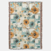 Vintages Muster (3) Decke (Vorderseite Vertikal)