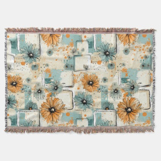 Vintages Muster (3) Decke (Vorderseite)