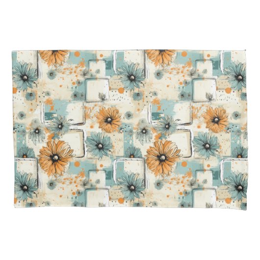 Vintages Muster (3) Kissenbezug (Vorderseite-Links)