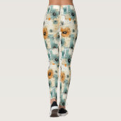 Vintages Muster (3) Leggings (Rückseite)