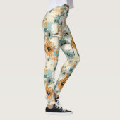 Vintages Muster (3) Leggings (Rechts)