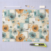 Vintages Muster (3) Seidenpapier (Handwerk)