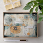 Vintages Muster (3) Seidenpapier (Geschenk)