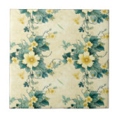 Vintages Muster (4) Fliese (Vorderseite)