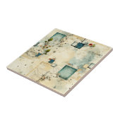 Vintages Muster (5) Fliese (Seite)