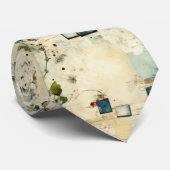 Vintages Muster (5) Krawatte (Gerollt)