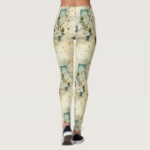 Vintages Muster (5) Leggings (Rückseite)