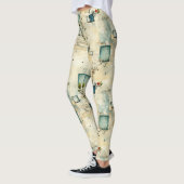 Vintages Muster (5) Leggings (Links)
