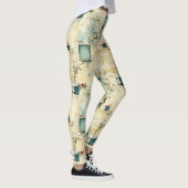 Vintages Muster (5) Leggings (Rechts)