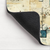 Vintages Muster (5) Mousepad (Ecke)