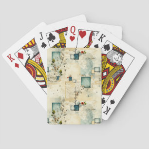 Vintages Muster (5) Spielkarten