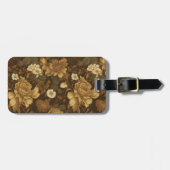 Vintages Muster (6) Gepäckanhänger (Vorderseite horizontal)