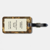 Vintages Muster (6) Gepäckanhänger (Rückseite horizontal)