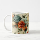 Vintages Muster des Erntedanks (1) Kaffeetasse (Links)