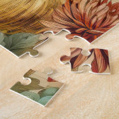 Vintages Muster des Erntedanks (2) Puzzle (Seite)