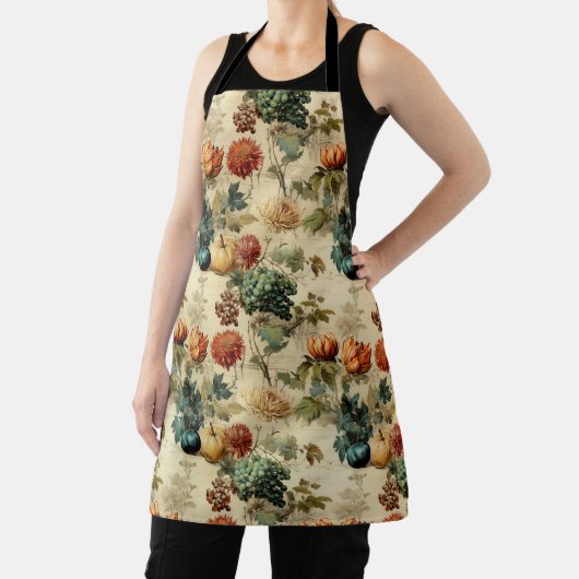 Vintages Muster des Erntedanks (2) Schürze (InSitu)
