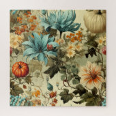 Vintages Muster des Erntedanks (5) Puzzle (Vertikal)