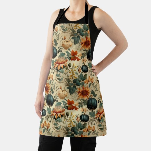 Vintages Muster des Erntedanks (6) Schürze (InSitu)