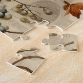 Vintages Muster des Erntedanks (9) Puzzle (Seite)