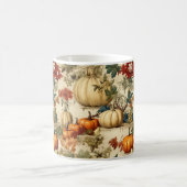 Vintages Muster des Erntedanks mit Blumenmuster (1 Kaffeetasse (Mittel)