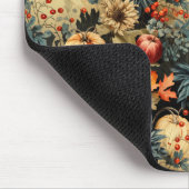 Vintages Muster des Erntedanks mit Blumenmuster (1 Mousepad (Ecke)