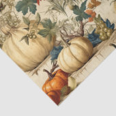 Vintages Muster des Erntedanks mit Blumenmuster (1 Seidenpapier (Detail)