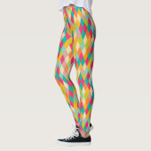 Vintages Muster des Harlekins Leggings (Links)