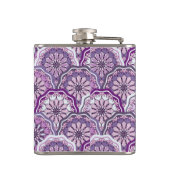 Vintages Muster Flachmann (Rückseite)