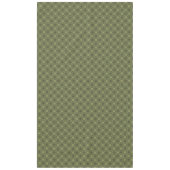 Vintages Muster für Aquamarinen, grüne und goldene Tischdecke (Vorderseite)