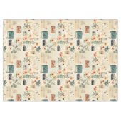 Vintages Muster für Blumen und Kamera (6) Tischdecke (Vorderseite (Horizontal))