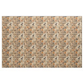 Vintages Muster für Herbstkollage | Rustikales Eph Stoff (Fat Quarter (45,7 x 55,9 cm))