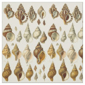Vintages Muster für Seashell-Illustrationen Stoff (Muster)