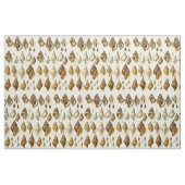 Vintages Muster für Seashell-Illustrationen Stoff (Fat Quarter (45,7 x 55,9 cm))