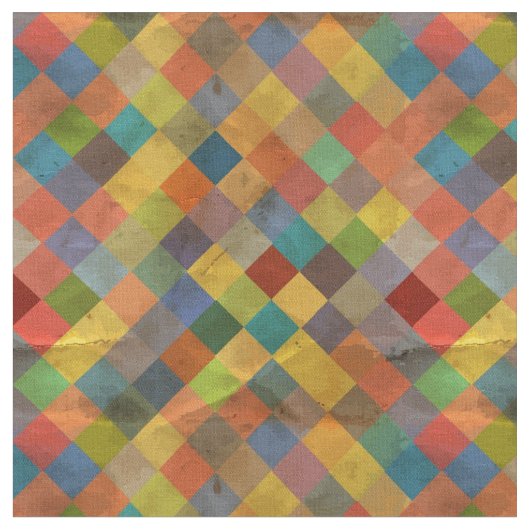 Vintages Muster. Geometrisch Stoff (Nahaufnahme)