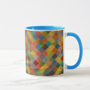 Vintages Muster. Geometrisch Tasse