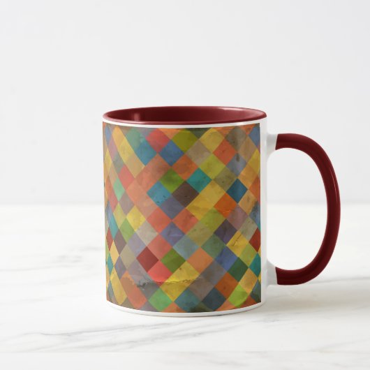 Vintages Muster. Geometrisch Tasse (Rechts)