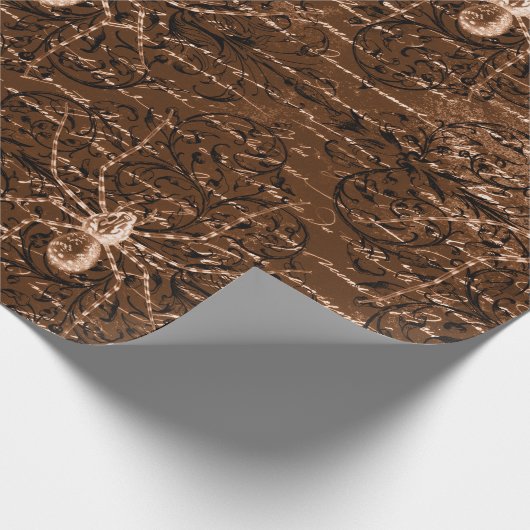 Vintages Muster Geschenkpapier (Ecke)