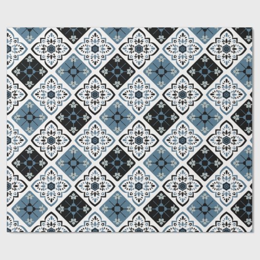 Vintages Muster Geschenkpapier (Flach)