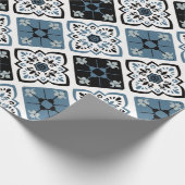 Vintages Muster Geschenkpapier (Ecke)