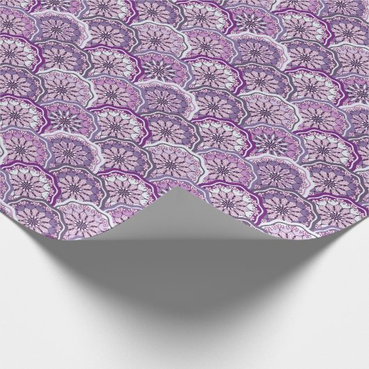 Vintages Muster Geschenkpapier (Ecke)