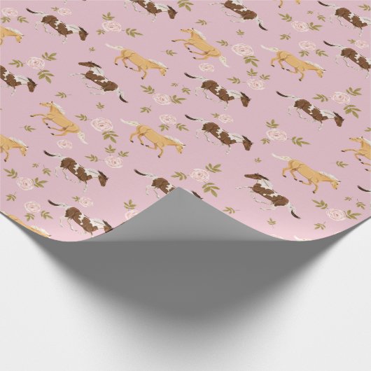 Vintages Muster Geschenkpapier (Ecke)